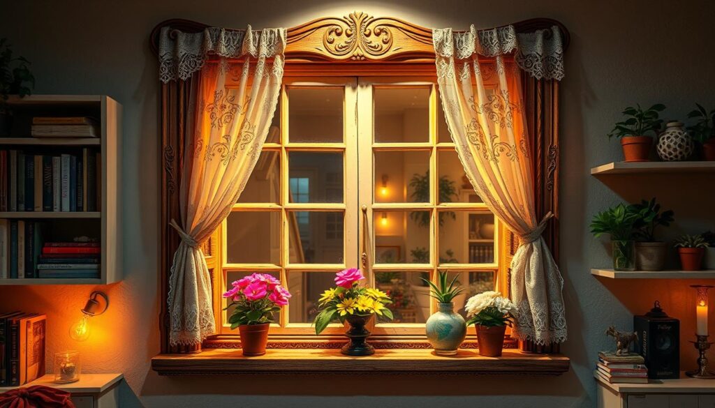 decor for fake windows