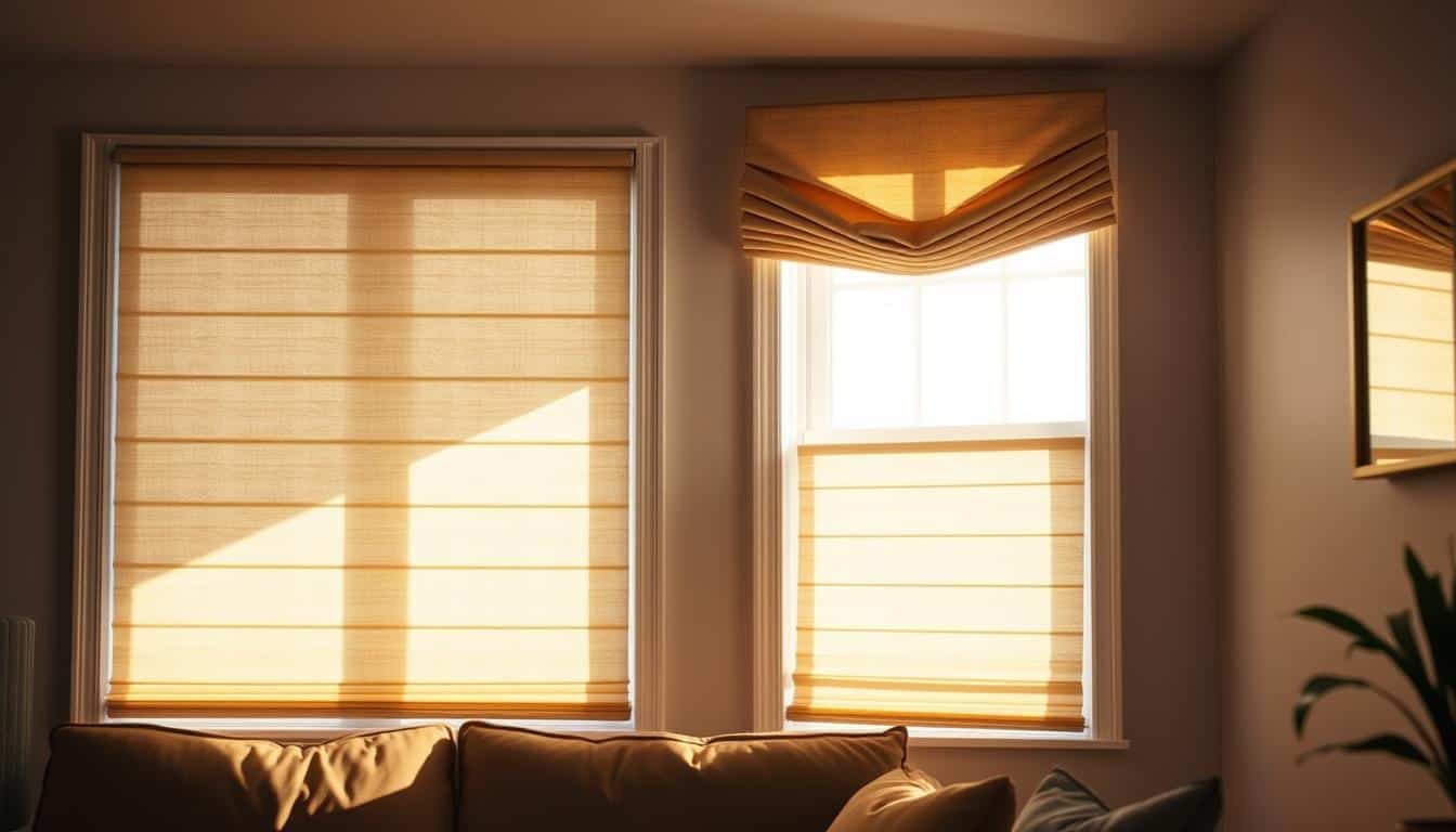 fake window shades for basement apartments