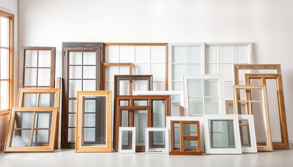 frame materials for fake windows