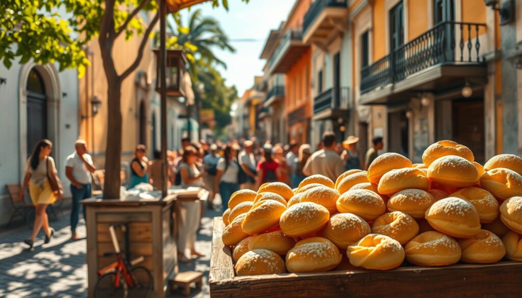 origem do bolinho de chuva