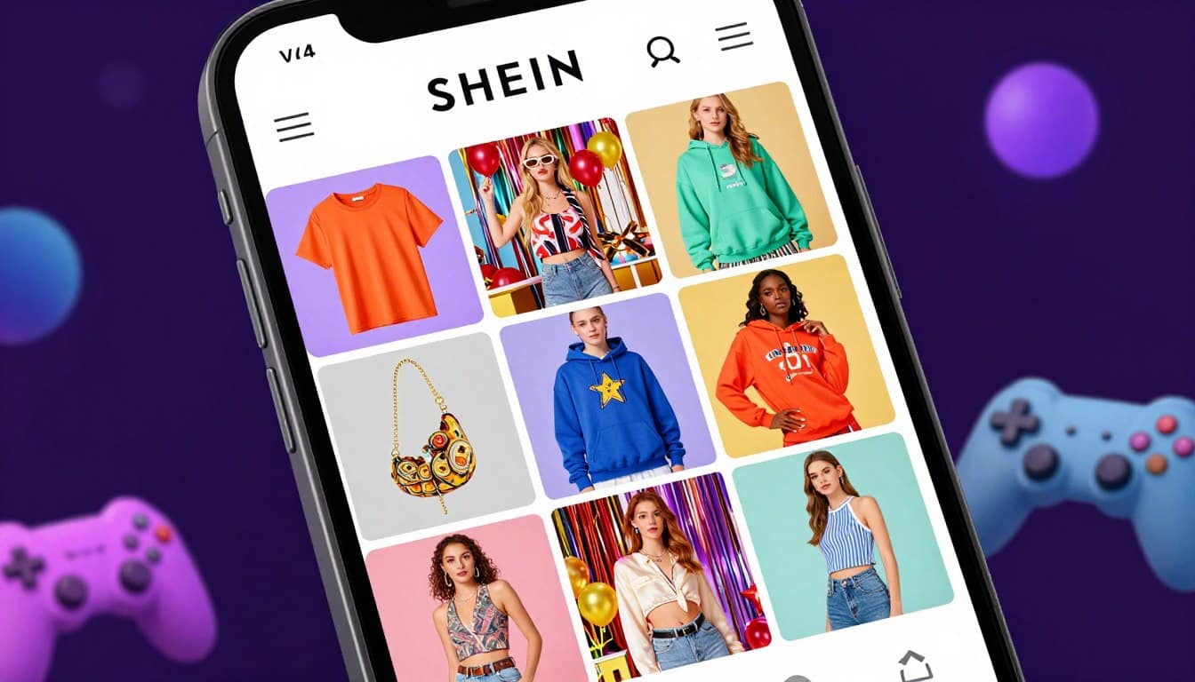 Ways to win free clothes in Games and Events on the Shein App
