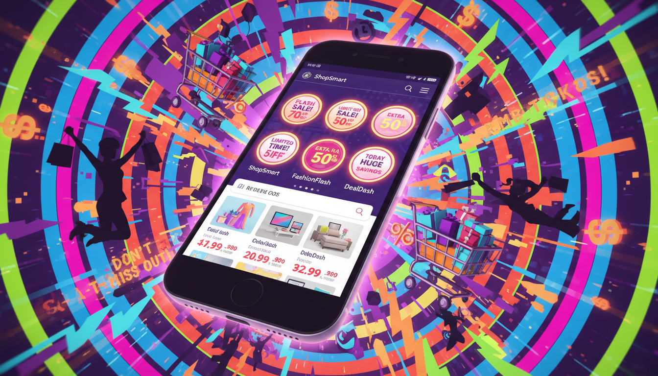 Flash Deals in Shopping Apps