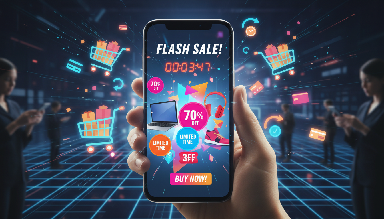 What Is Flash Sale in Shopping Apps